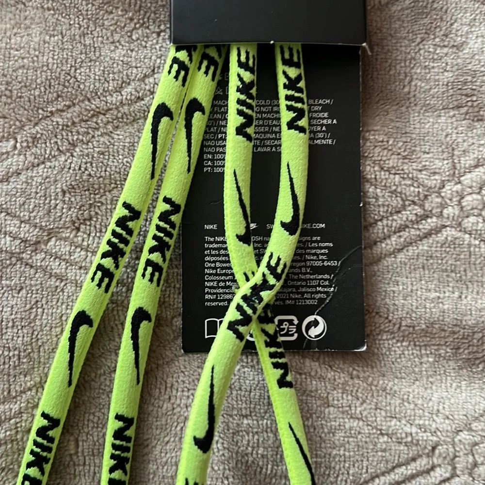 Nike Headband New color Neon green and black Nike logo